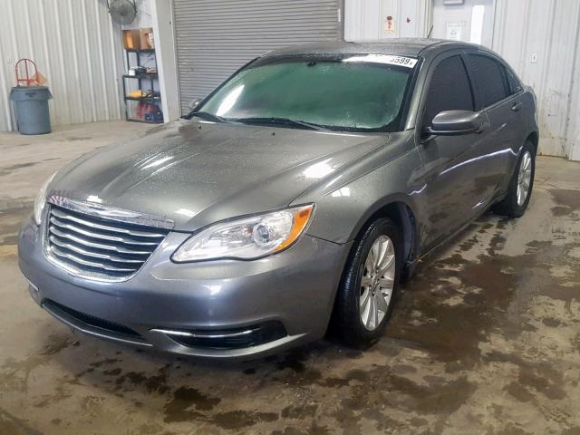 1C3CCBBBXDN502039 - 2013 CHRYSLER 200 TOURIN GRAY photo 2