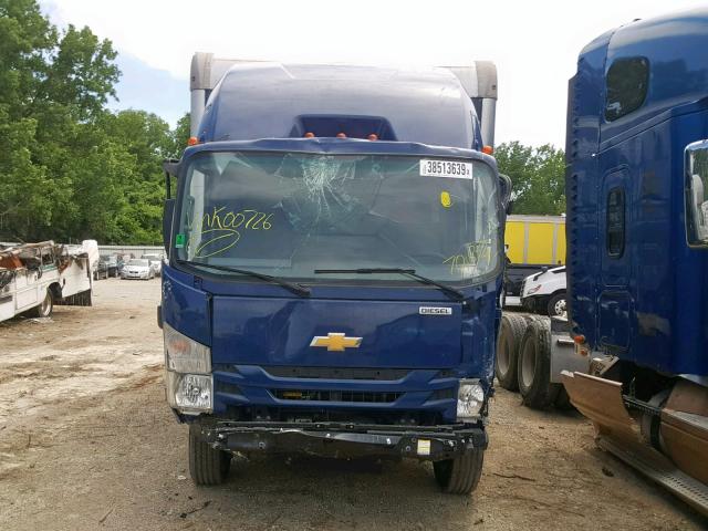 JALCDW162H7K00726 - 2017 CHEVROLET 4500XD BLUE photo 9