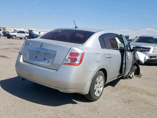 3N1AB6AP0AL610422 - 2010 NISSAN SENTRA 2.0 SILVER photo 4