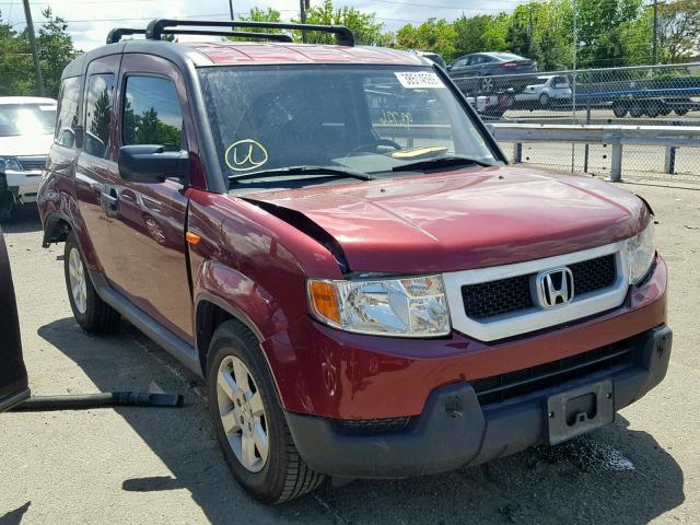 5J6YH2H77BL006933 - 2011 HONDA ELEMENT EX MAROON photo 1