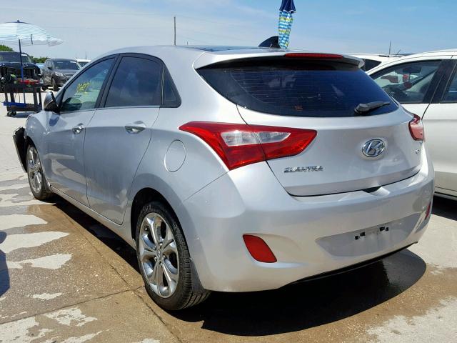 KMHD35LE5DU065109 - 2013 HYUNDAI ELANTRA GT SILVER photo 3