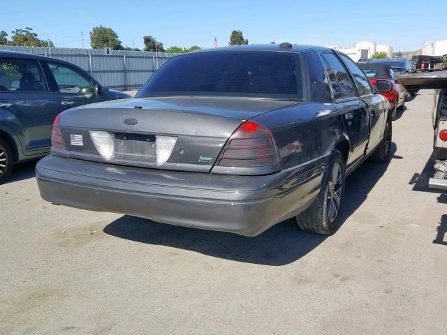 2FAHP71V09X130205 - 2009 FORD CROWN VICT GRAY photo 4