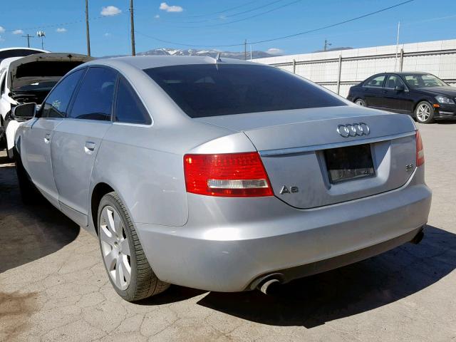 WAUDG74F85N109320 - 2005 AUDI A6 3.2 QUA SILVER photo 3