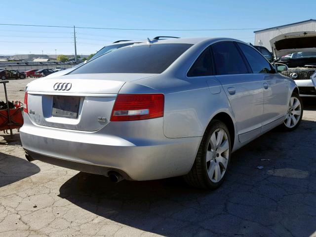 WAUDG74F85N109320 - 2005 AUDI A6 3.2 QUA SILVER photo 4