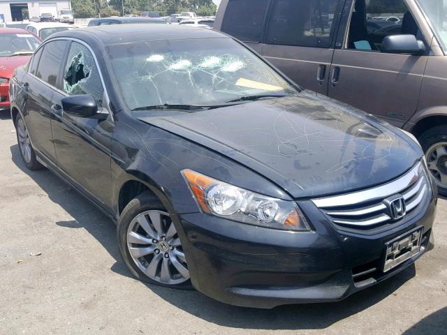 1HGCP2F85BA091931 - 2011 HONDA ACCORD EXL BLACK photo 1