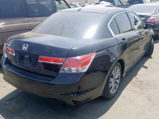 1HGCP2F85BA091931 - 2011 HONDA ACCORD EXL BLACK photo 4