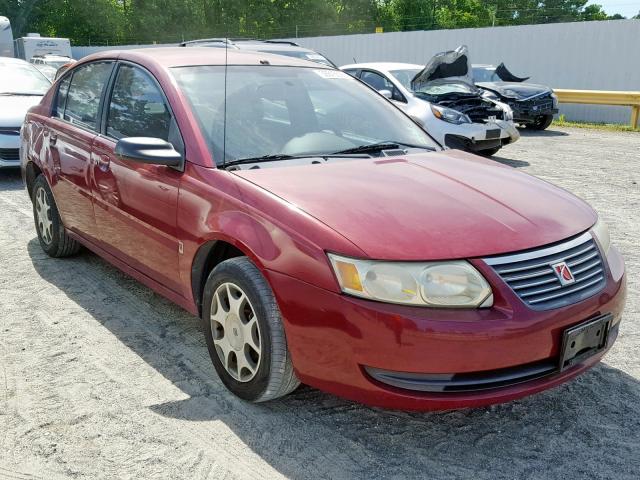 1G8AJ52F85Z160706 - 2005 SATURN ION LEVEL RED photo 1