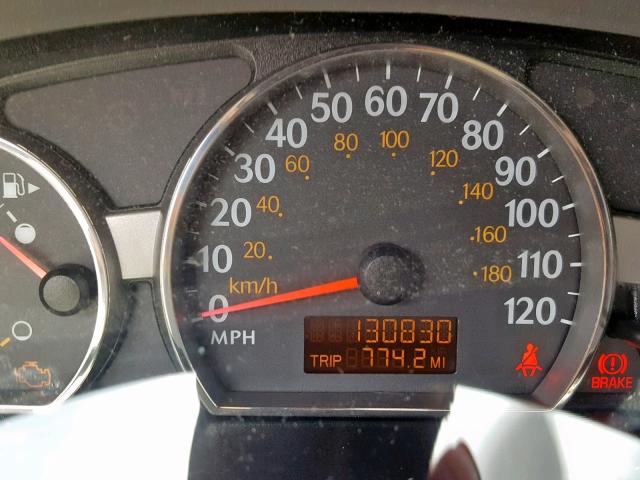 1G8AJ52F85Z160706 - 2005 SATURN ION LEVEL RED photo 8