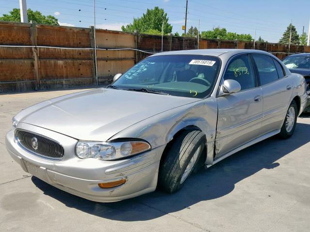 1G4HP52K144178214 - 2004 BUICK LESABRE CU SILVER photo 2