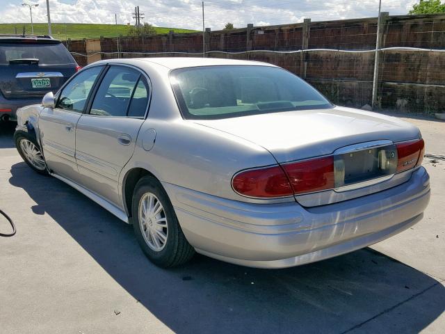 1G4HP52K144178214 - 2004 BUICK LESABRE CU SILVER photo 3