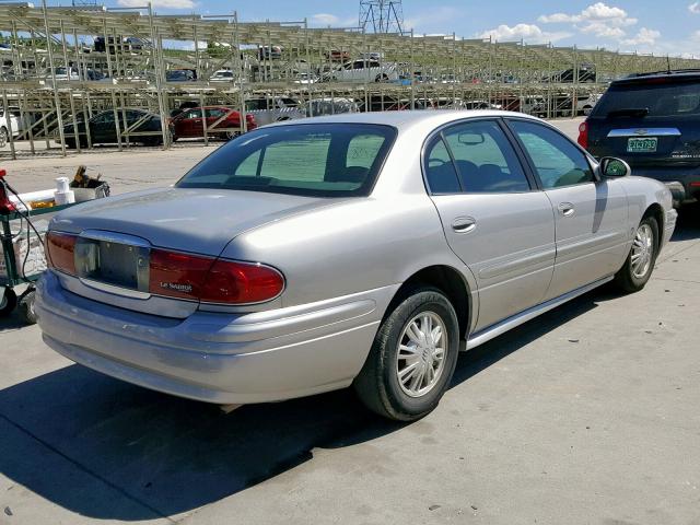 1G4HP52K144178214 - 2004 BUICK LESABRE CU SILVER photo 4