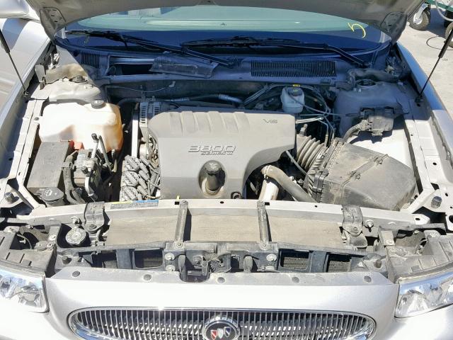 1G4HP52K144178214 - 2004 BUICK LESABRE CU SILVER photo 7