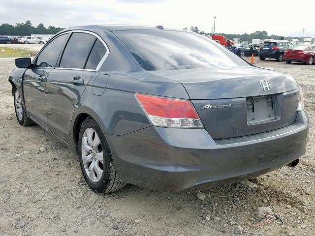 1HGCP2F88AA081652 - 2010 HONDA ACCORD EXL GRAY photo 3