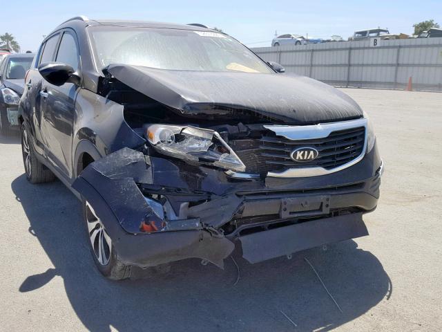 KNDPC3A24D7442378 - 2013 KIA SPORTAGE E BLACK photo 1