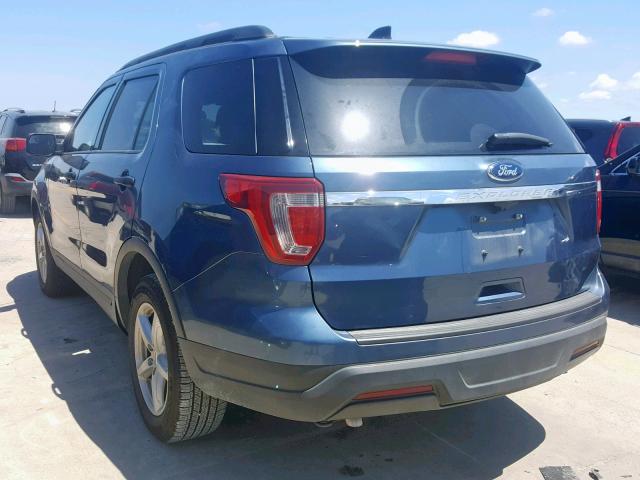 1FM5K7B81KGA08271 - 2019 FORD EXPLORER CHARCOAL photo 3