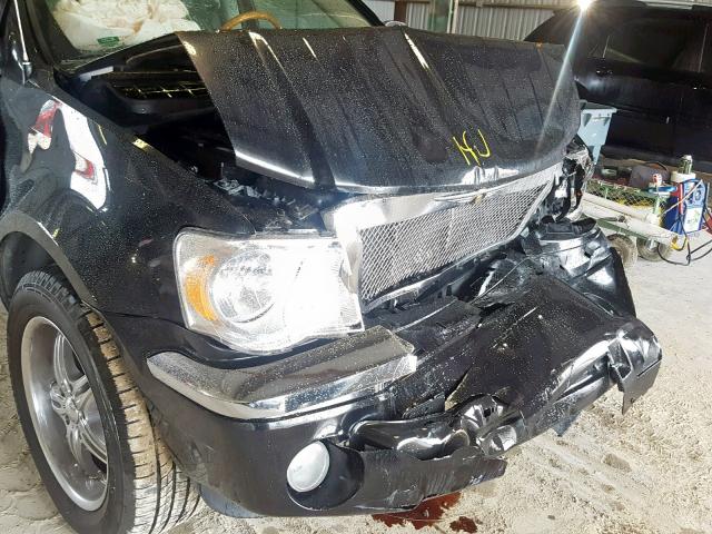 1A8HX58228F106596 - 2008 CHRYSLER ASPEN LIMI BLACK photo 9