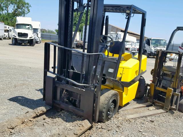 C813D01768X - 2008 YALE FORKLIFT YELLOW photo 2