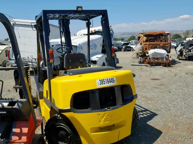 C813D01768X - 2008 YALE FORKLIFT YELLOW photo 3