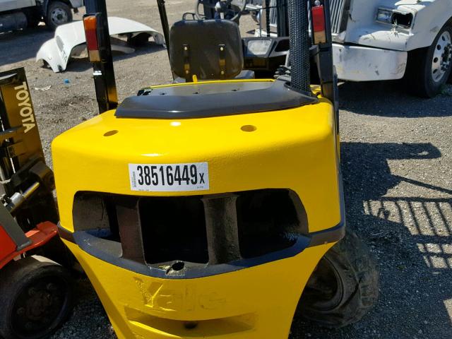 C813D01768X - 2008 YALE FORKLIFT YELLOW photo 6