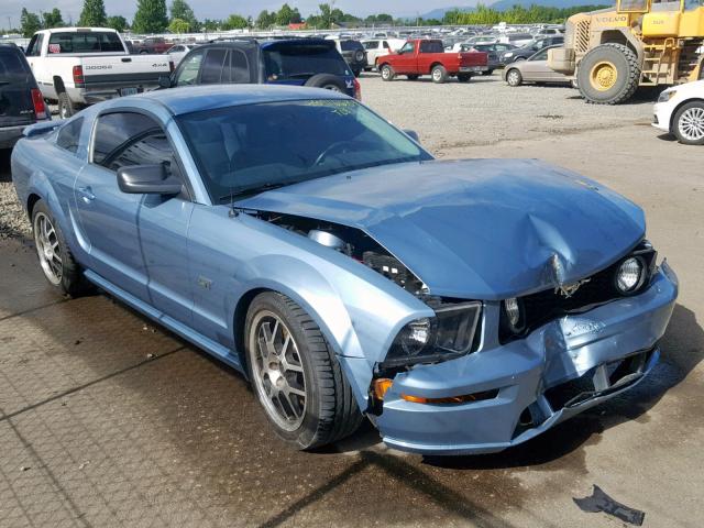 1ZVHT82H465172178 - 2006 FORD MUSTANG GT BLUE photo 1