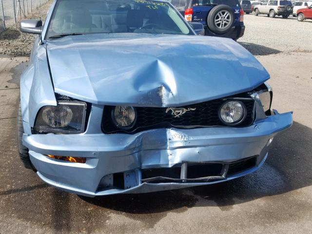 1ZVHT82H465172178 - 2006 FORD MUSTANG GT BLUE photo 9