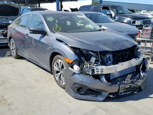 JHMFC1F76JX041252 - 2018 HONDA CIVIC EXL 石墨色 照片 1