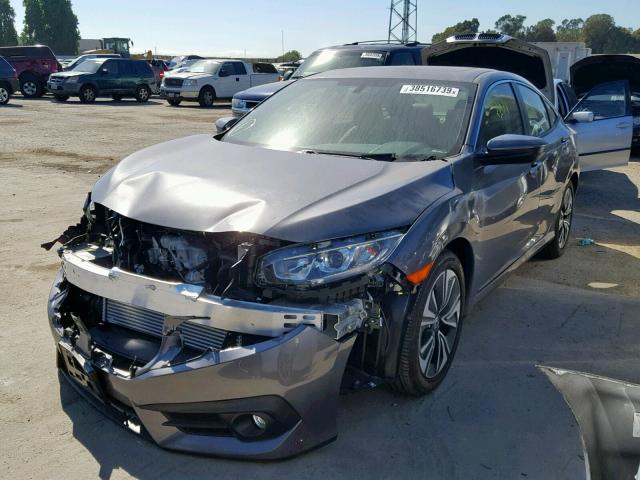 JHMFC1F76JX041252 - 2018 HONDA CIVIC EXL 石墨色 照片 2