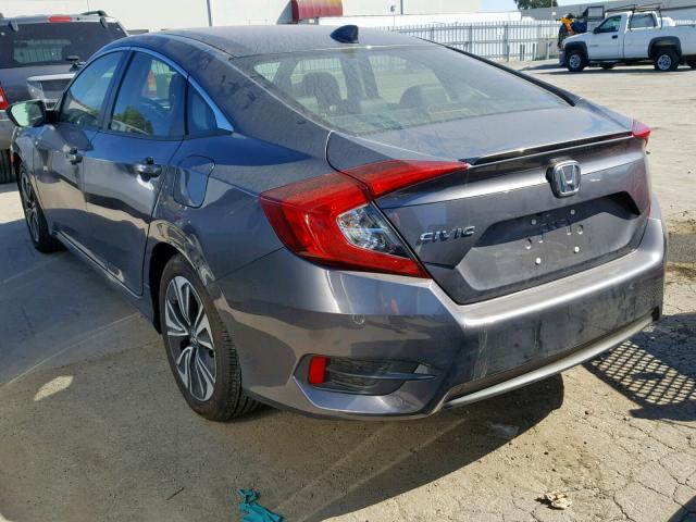 JHMFC1F76JX041252 - 2018 HONDA CIVIC EXL 石墨色 照片 3