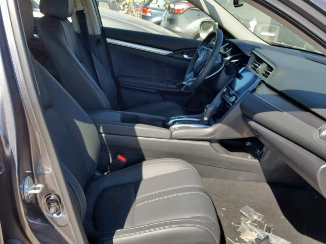 JHMFC1F76JX041252 - 2018 HONDA CIVIC EXL 石墨色 照片 5