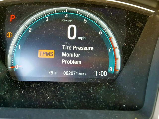 JHMFC1F76JX041252 - 2018 HONDA CIVIC EXL 石墨色 照片 8