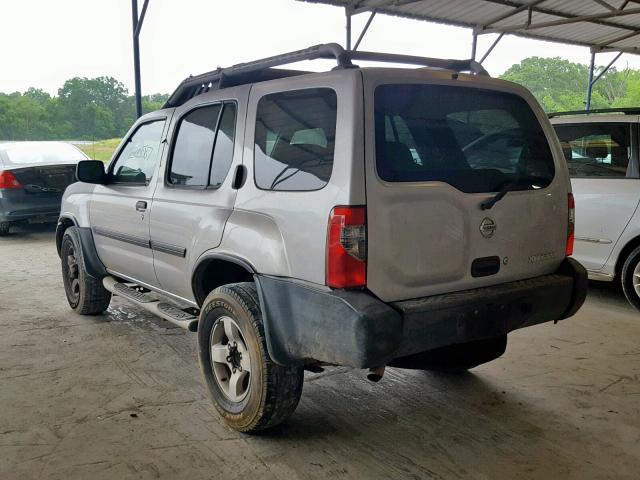 5N1ED28T74C662954 - 2004 NISSAN XTERRA XE SILVER photo 3