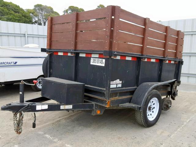 554BU0821EF005746 - 2014 DUMP TRAILER BLACK photo 2