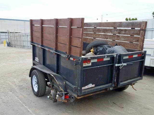 554BU0821EF005746 - 2014 DUMP TRAILER BLACK photo 3