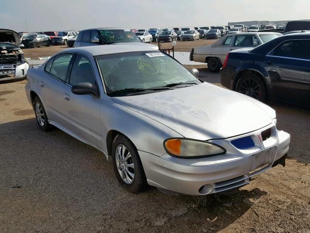 1G2NE52F85M179981 - 2005 PONTIAC GRAND AM S SILVER photo 1