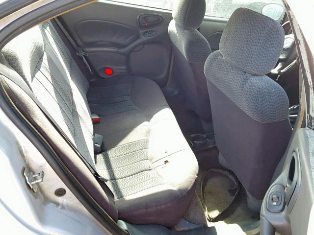 1G2NE52F85M179981 - 2005 PONTIAC GRAND AM S SILVER photo 6