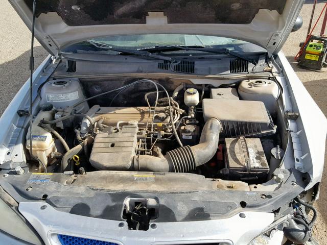 1G2NE52F85M179981 - 2005 PONTIAC GRAND AM S SILVER photo 7
