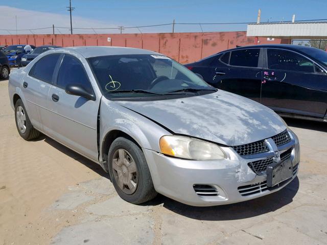 1B3EL36J04N395743 - 2004 DODGE STRATUS SE SILVER photo 1