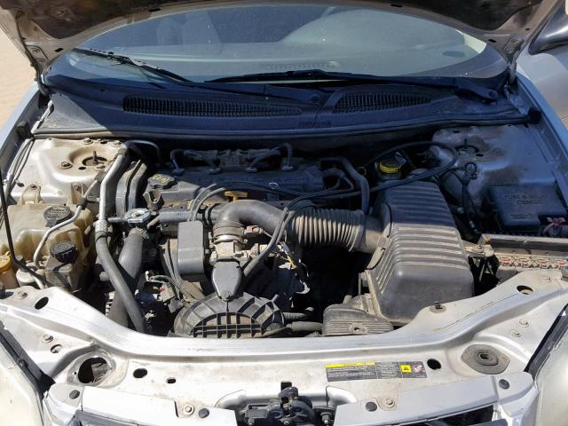 1B3EL36J04N395743 - 2004 DODGE STRATUS SE SILVER photo 7