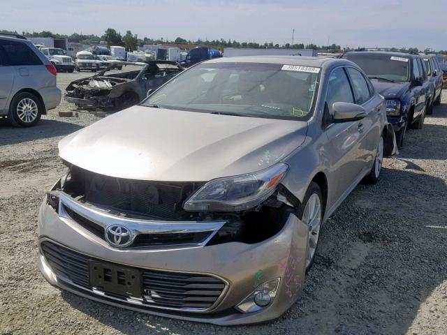 4T1BK1EB3FU184219 - 2015 TOYOTA AVALON XLE TAN photo 2