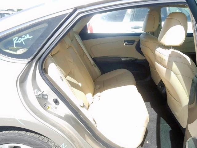 4T1BK1EB3FU184219 - 2015 TOYOTA AVALON XLE TAN photo 6