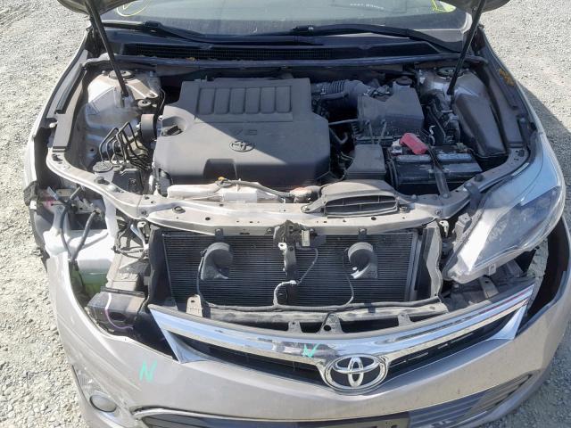 4T1BK1EB3FU184219 - 2015 TOYOTA AVALON XLE TAN photo 7