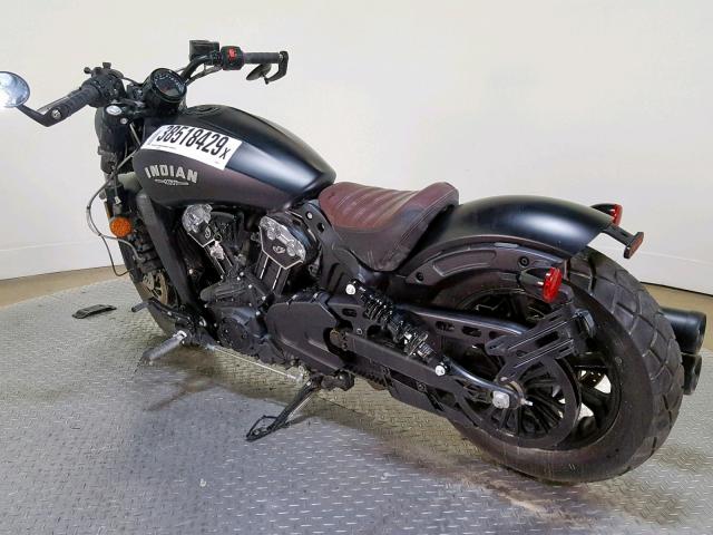 56KMTA002J3136414 - 2018 INDIAN MOTORCYCLE CO. SCOUT BOBB BLACK photo 6