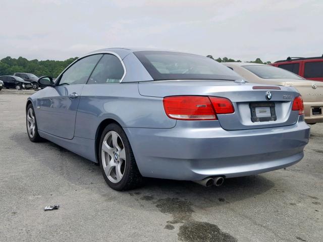 WBAWR33529P460447 - 2009 BMW 328 I SULE BLUE photo 3