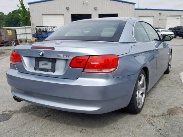 WBAWR33529P460447 - 2009 BMW 328 I SULE BLUE photo 4