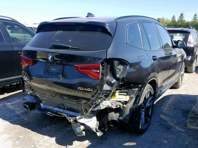 5UXTS3C54J0Y99879 - 2018 BMW X3 XDRIVEM BLACK photo 4