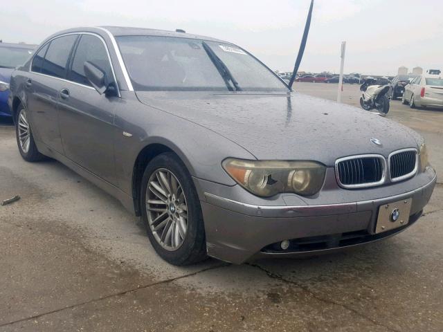 WBAGN63493DR14405 - 2003 BMW 745 LI GRAY photo 1