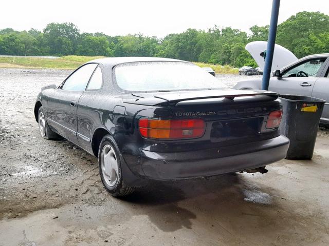 JT2ST87F2M0075645 - 1991 TOYOTA CELICA GT BLACK photo 3