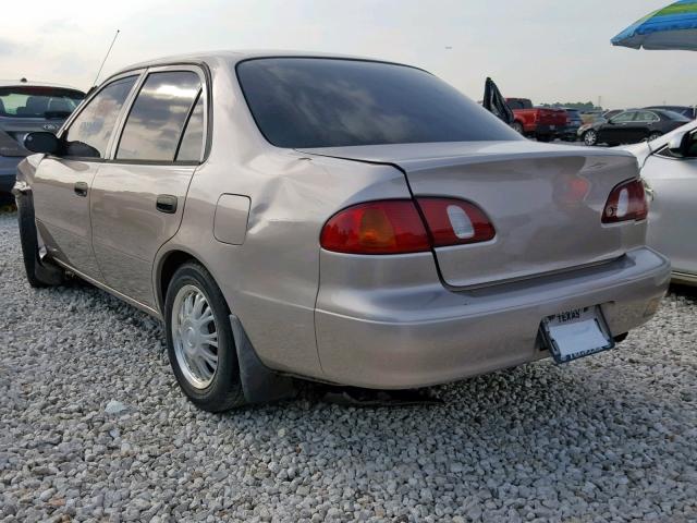 1NXBR12E1WZ138124 - 1998 TOYOTA COROLLA VE BEIGE photo 3