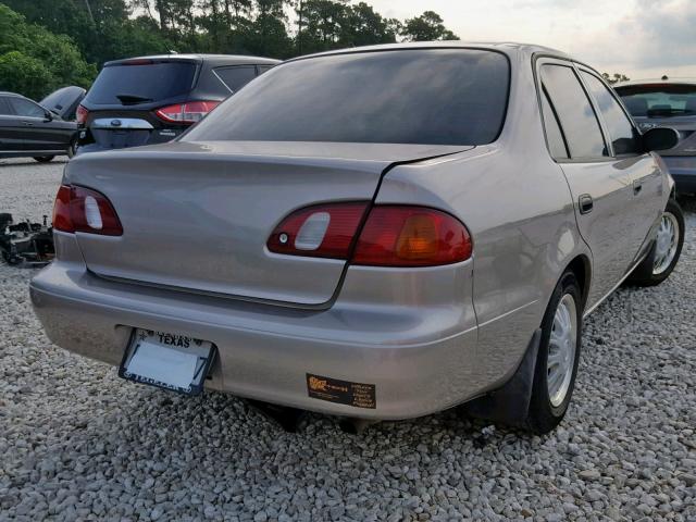 1NXBR12E1WZ138124 - 1998 TOYOTA COROLLA VE BEIGE photo 4