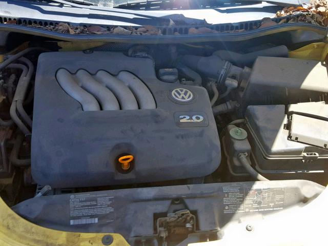 3VWBK21C33M429378 - 2003 VOLKSWAGEN NEW BEETLE Sarı foto 7